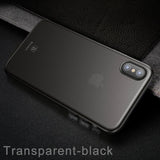 Baseus Luxury Simple Phone Case For iPhone X