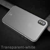 Baseus Luxury Simple Phone Case For iPhone X