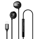Baseus P06 Wired Stereo Earphone For iPhone X 8 7