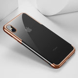 Baseus For iPhone X Xs Case Luxury Plating Hard Plastic