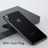 Baseus Ultra Thin Transparent Case For iPhone Xs Xs Max XR