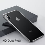 Baseus Ultra Thin Transparent Case For iPhone Xs Xs Max XR