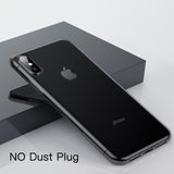 Baseus Ultra Thin Transparent Case For iPhone Xs Xs Max XR