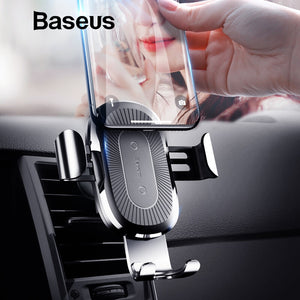 Baseus Qi Car Wireless Charger İphone 8 + Samsung