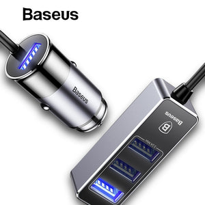 Baseus 4 USB Fast Car Charger
