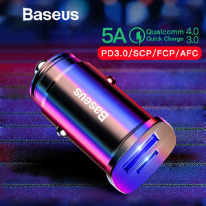 Baseus 30W Dual USB C PD Quick Charge
