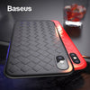 Baseus Luxury Grid Pattern Case For iPhone X