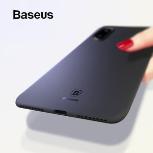 Baseus Luxury Simple Phone Case For iPhone X