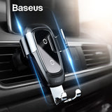 Baseus Qi Wireless Charger Car Phone Holder