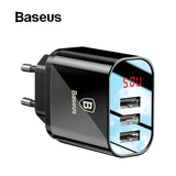 LED Display 3 USB Charger