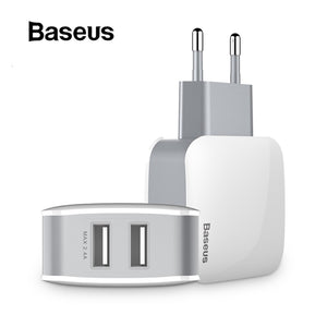 Baseus 2 USB EU Charger Plug 5V2.4a