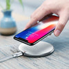 Leather Wireless Charger For iPhone , Samsung