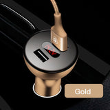 Baseus Car Charger for Mobile Phone LED Digital