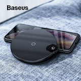 LED Digital Display Wireless Charger for iPhone Samsung