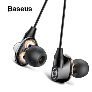 Baseus H10 Dual-action Coil Earphone